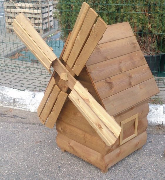 Готовые изделия из дерева: Мельница